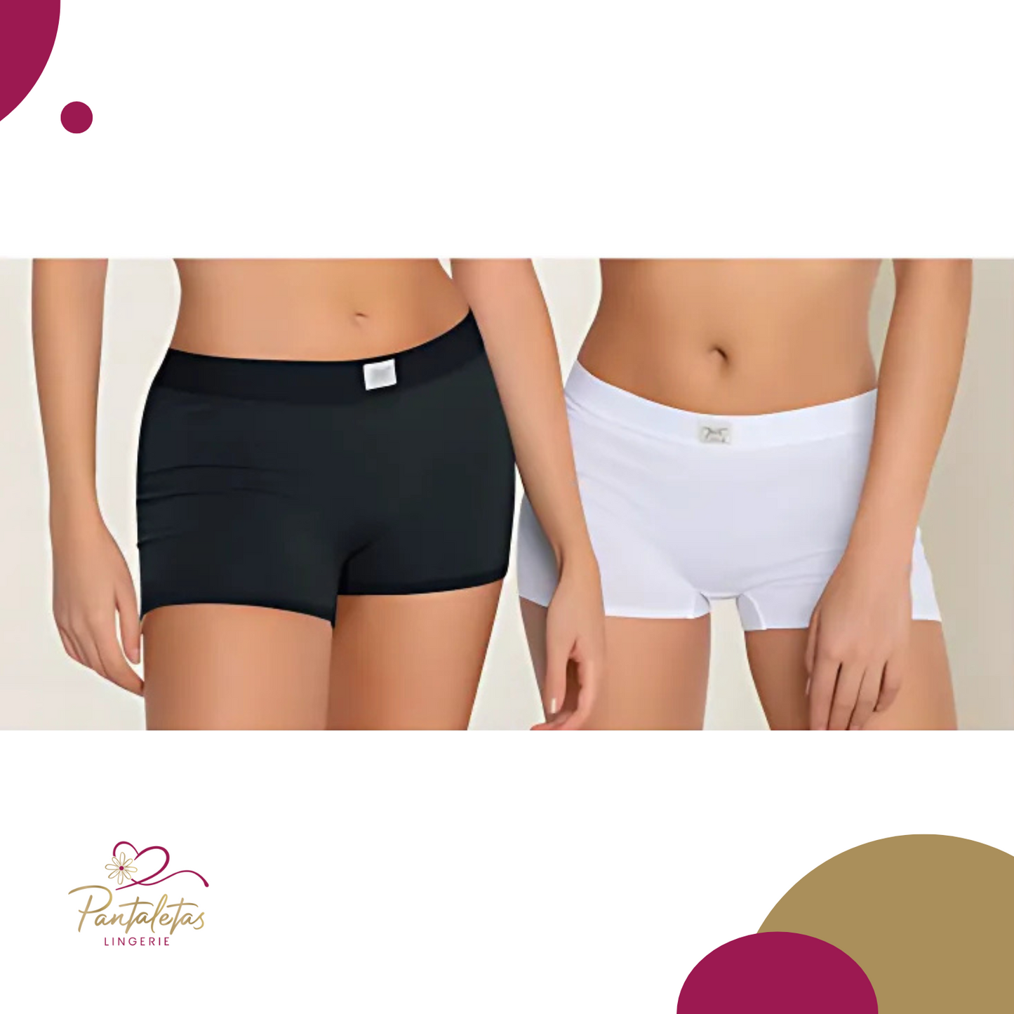 Dúo Panty tipo Boxer ™ | Levanta Cola