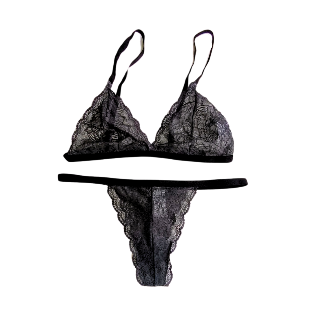Set PureLace Bralette ™ | bra y panty